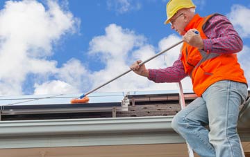 High Ferry soft wash roof cleaning